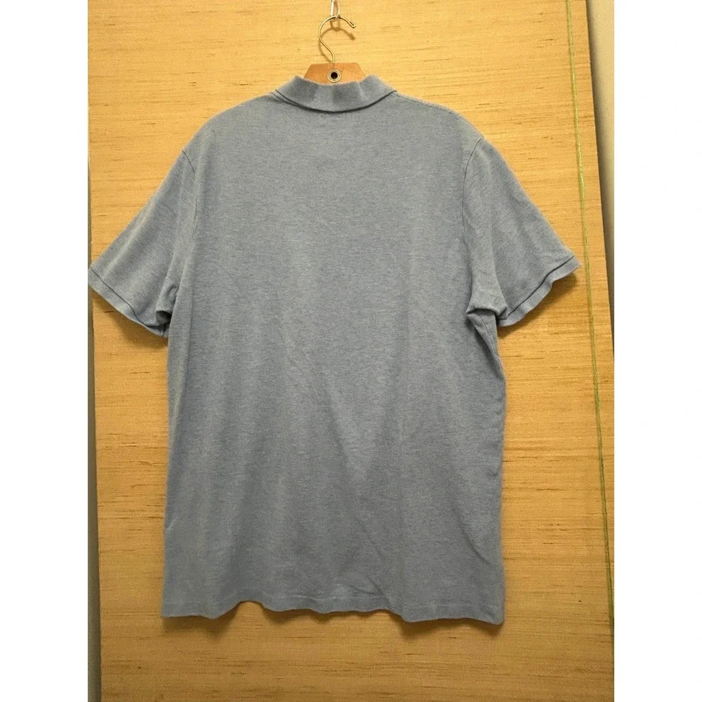 Polo Ralph Lauren Classic Fit Light Blue‎ Short Sleeve Polo Shirt Mens XL